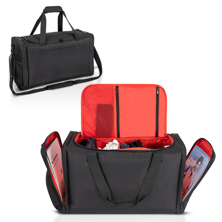 Versatile Travel Duffel Bag with Multi-Compartment Design Kalsten
