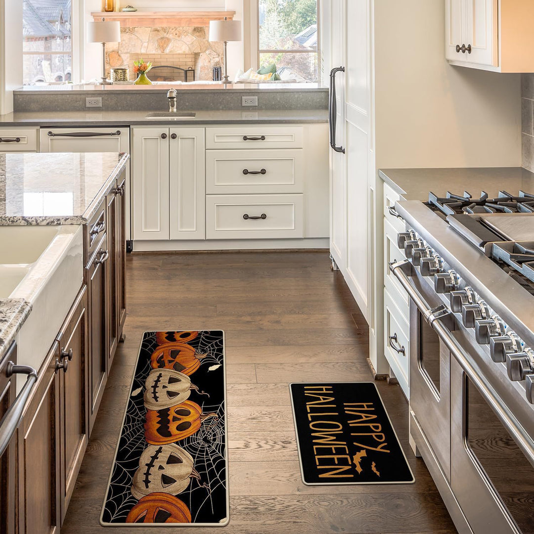 Halloween-Themed Kitchen Mat