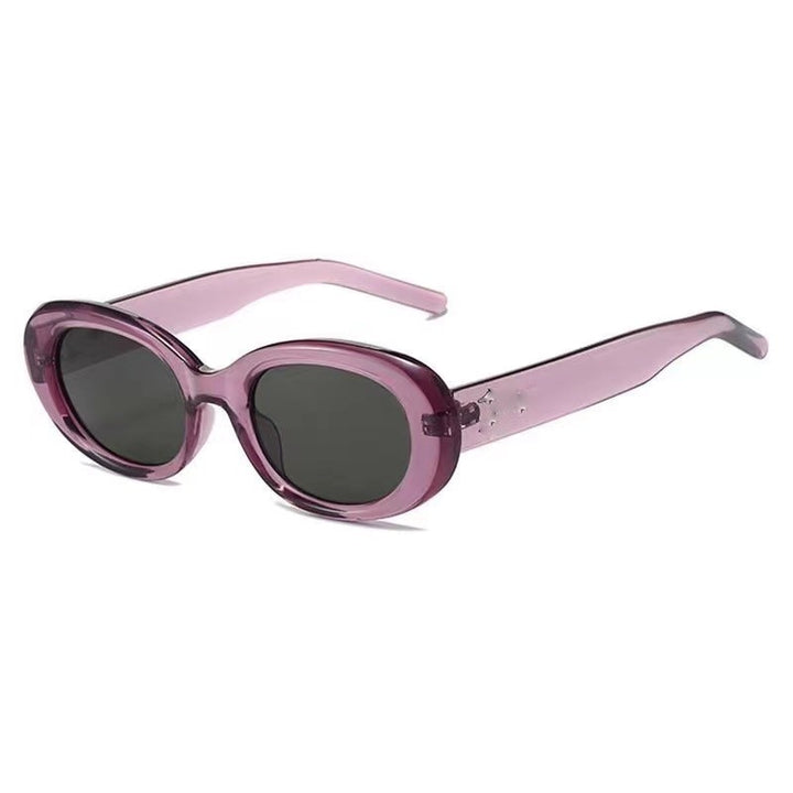 Fashionable Oval Frame Sunglasses Kalsten