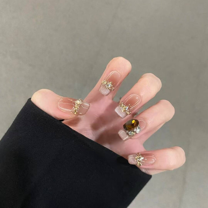Premium Ocean-Inspired Press-On Nail Extensions Kalsten