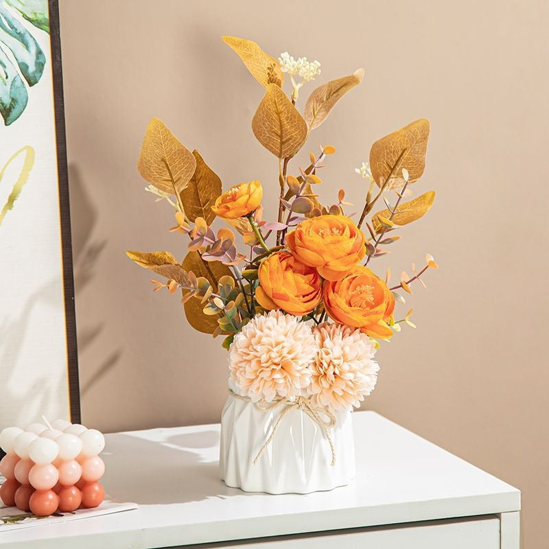 Elegant Faux Floral Arrangement