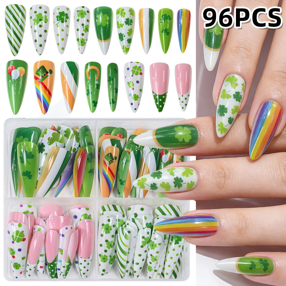 Festive Themed Press-On Nail Art Set Kalsten