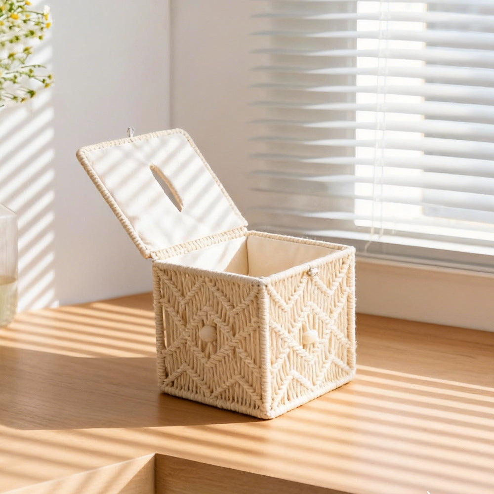 Macrame Storage Box Kalsten