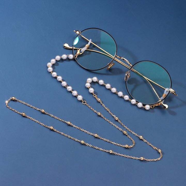 Crystal-Accented Eyewear Chain Kalsten