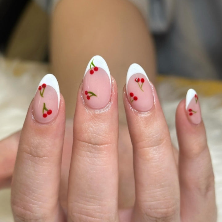 Artistic Cherry Blossom Press-On Nails Kalsten