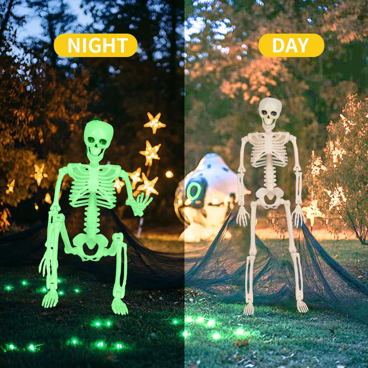 Glow-in-the-Dark Skeleton Decorations Kalsten