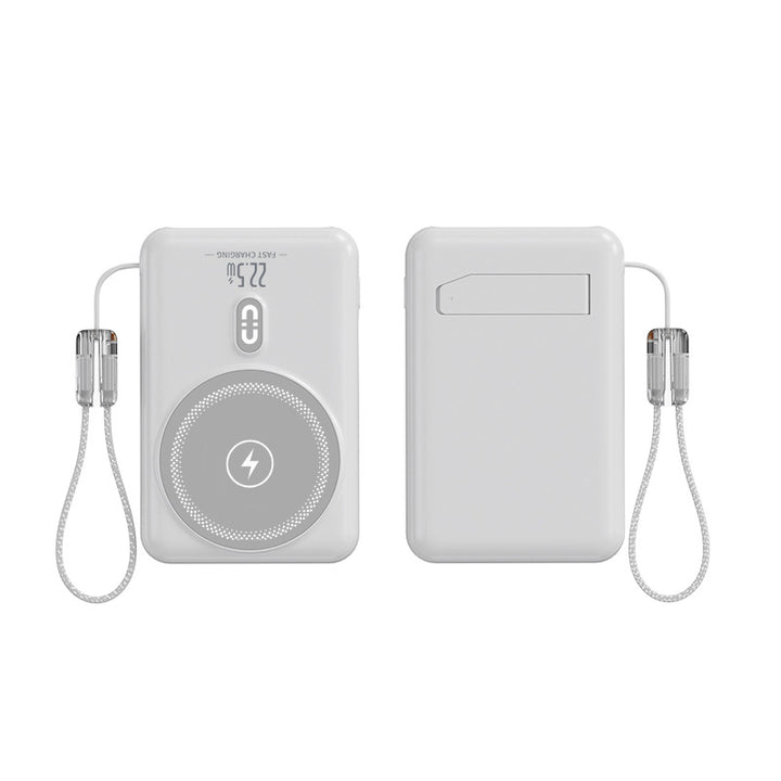 Portable power bank with inductive charging function and LED display Kalsten