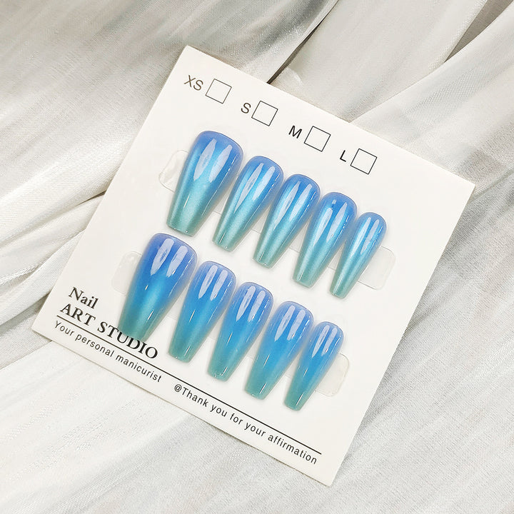 Artificial Glitter Nail Tips Kalsten