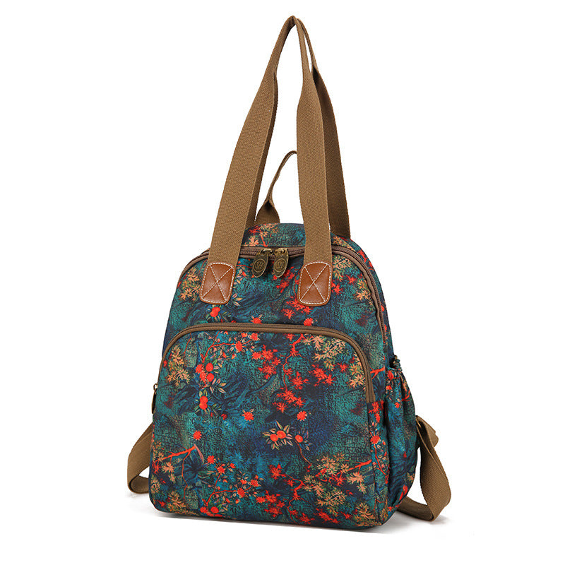 Floral Print Backpack Kalsten