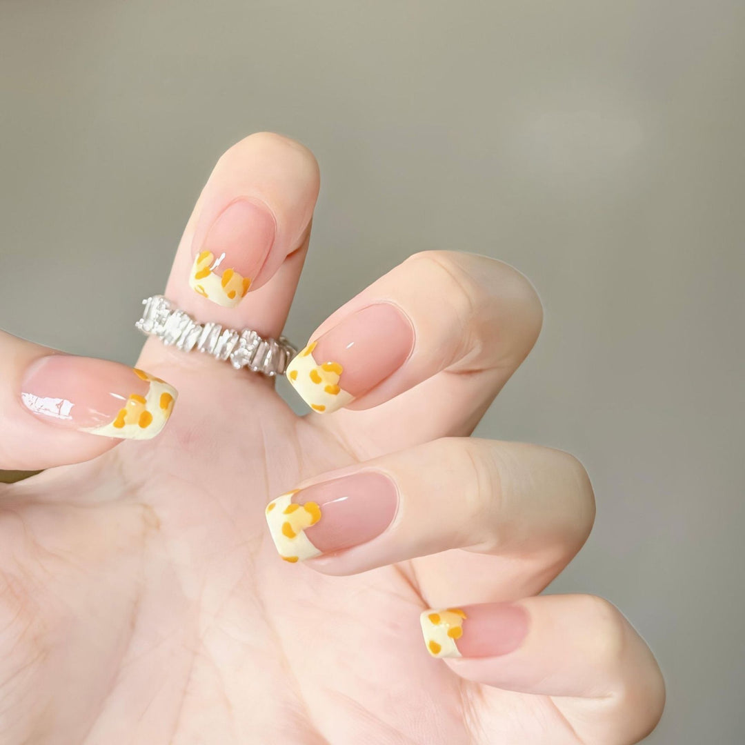 Artificial nails with leopard pattern Kalsten