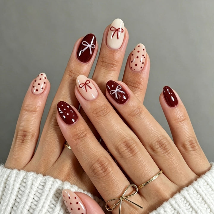 Classic Square-Shaped Press-On Nails