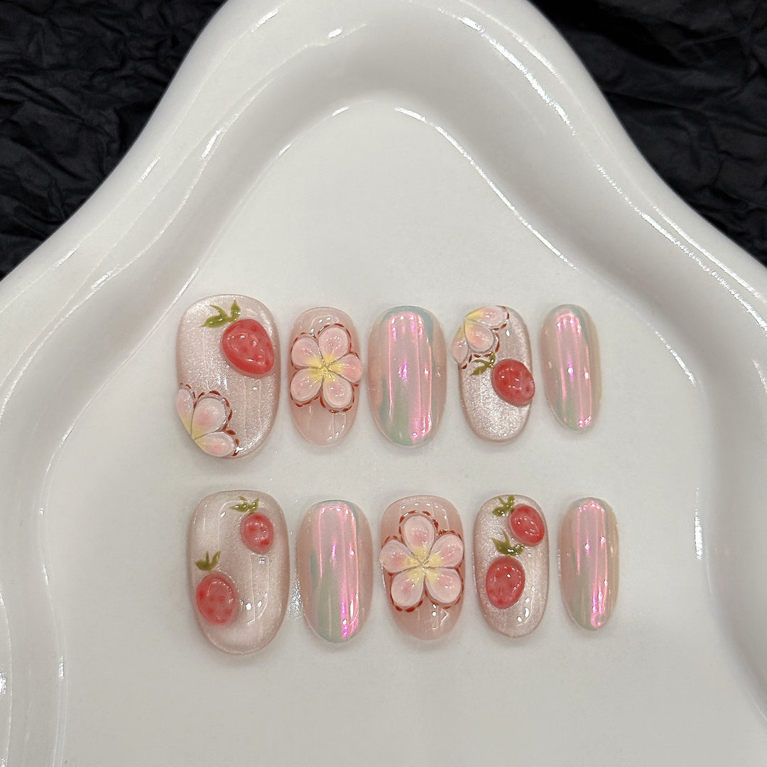 Artistic Press-On Nail Set Kalsten
