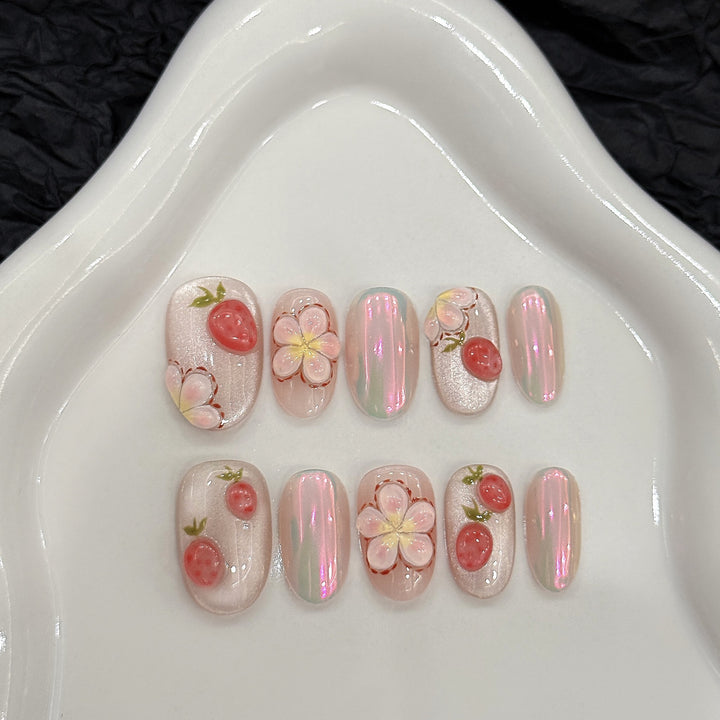 Artistic Press-On Nail Set Kalsten