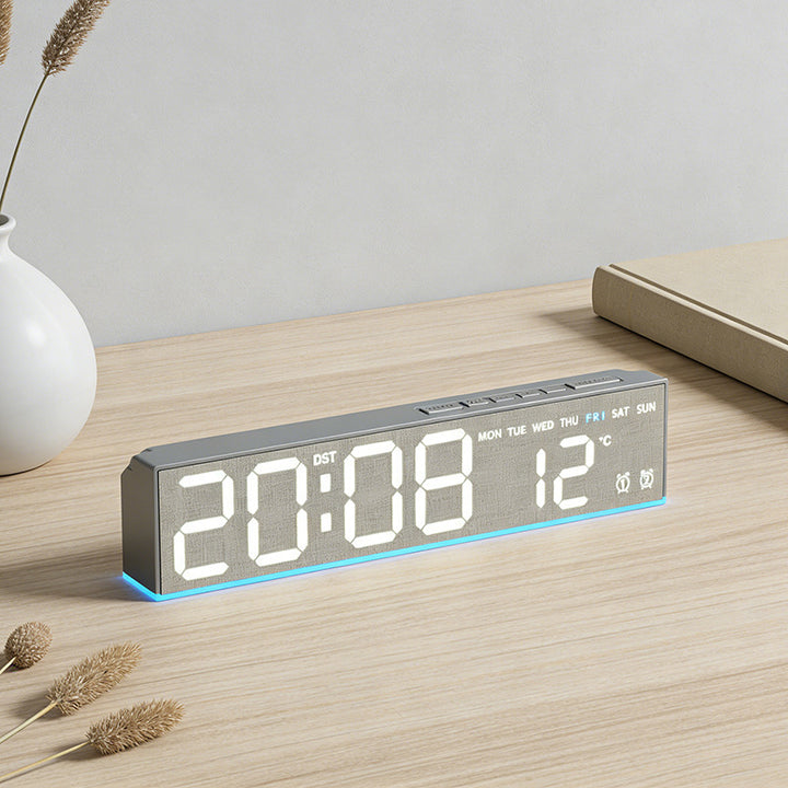 Digital alarm clock with temperature sensor and week display Kalsten