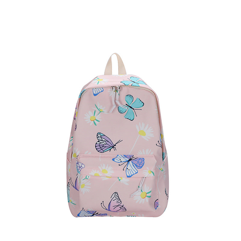 Floral Patterned Everyday Backpack Kalsten