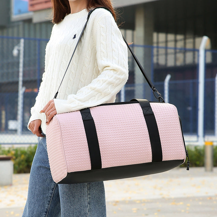Ergonomic Textured Sports Duffle Bag Kalsten