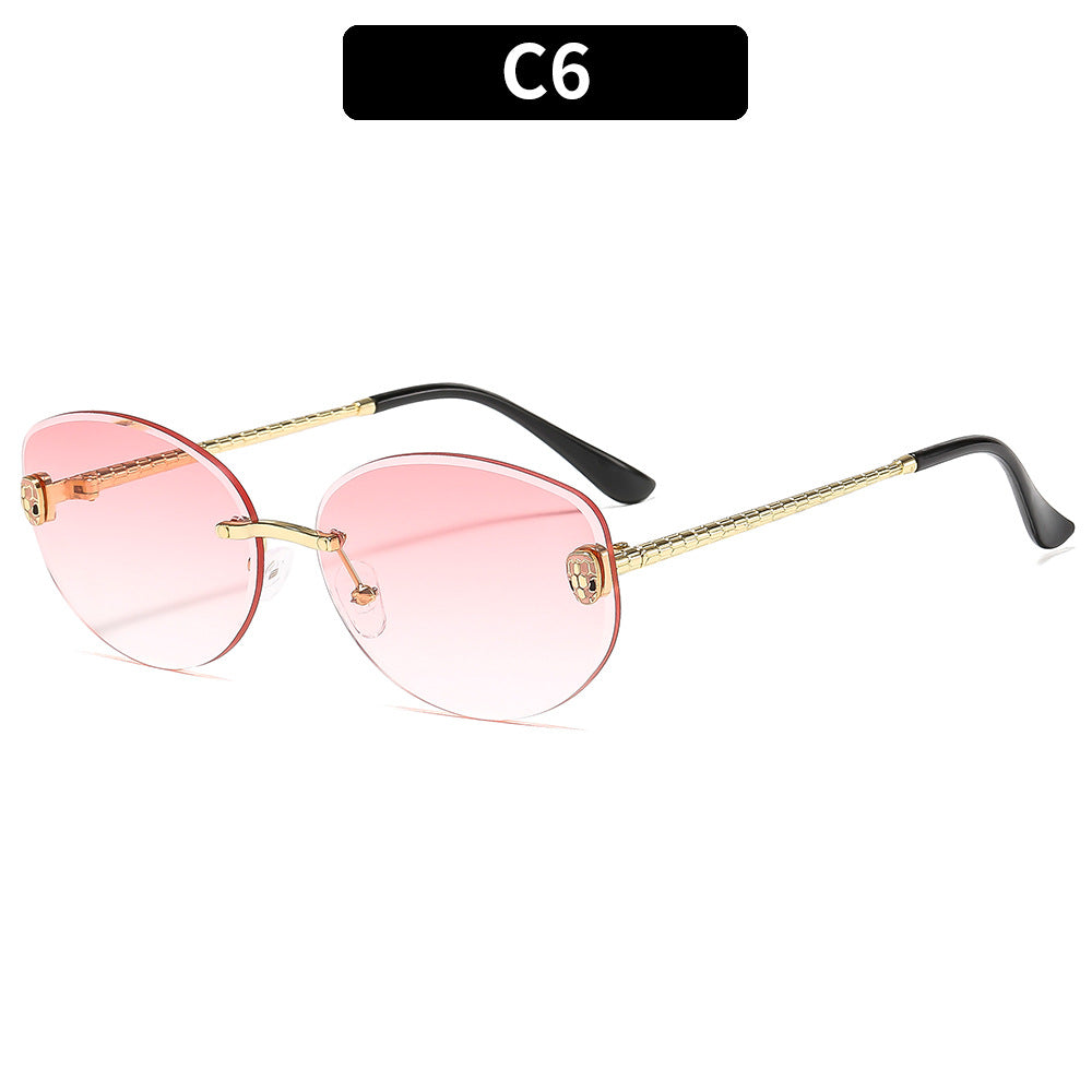 Elegant Oversized Aviator Sunglasses