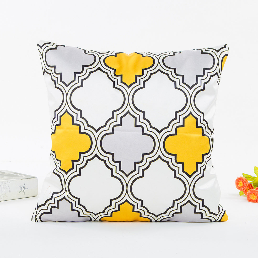 Geometric Pattern Throw Pillow