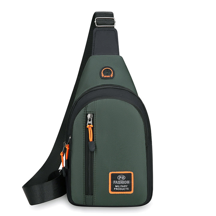 Military-Inspired Versatile Sling Bag Kalsten