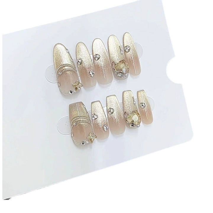 Glamorous Adhesive Press-On Nail Art Set Kalsten