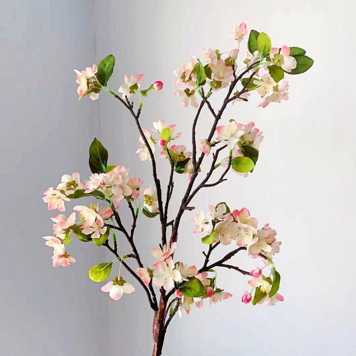 Lifelike Cherry Blossom Decorative Stem