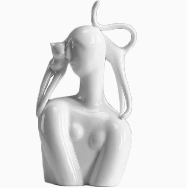 Artistic Ceramic Figurative Sculpture