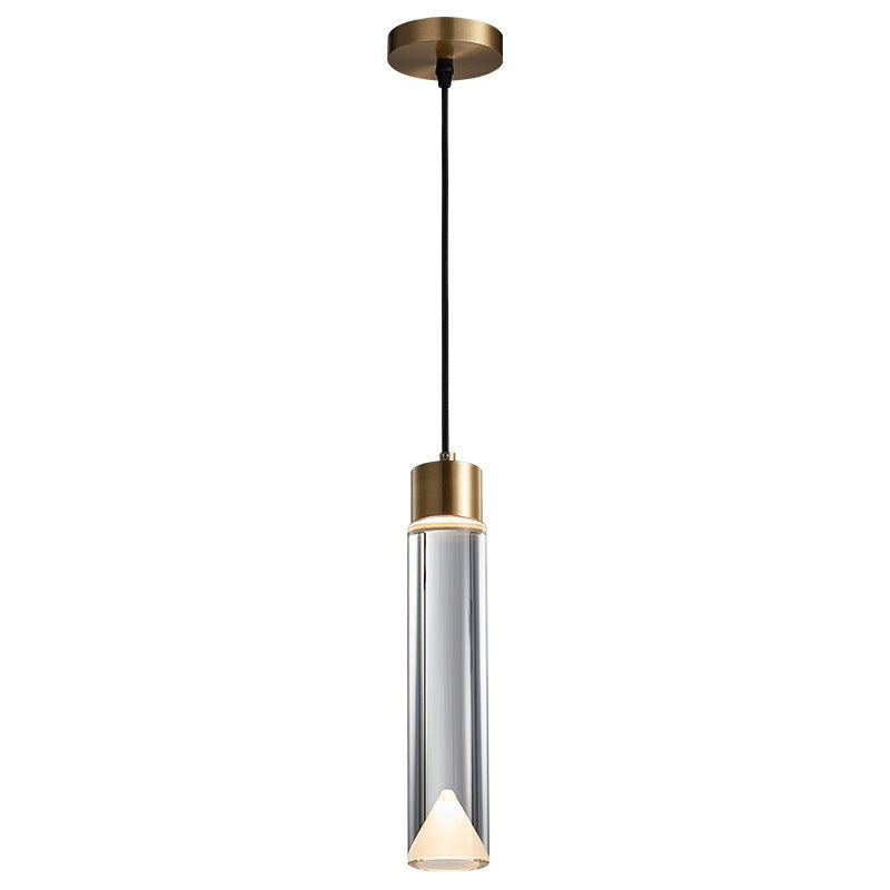 Elegant Cylindrical Pendant Light
