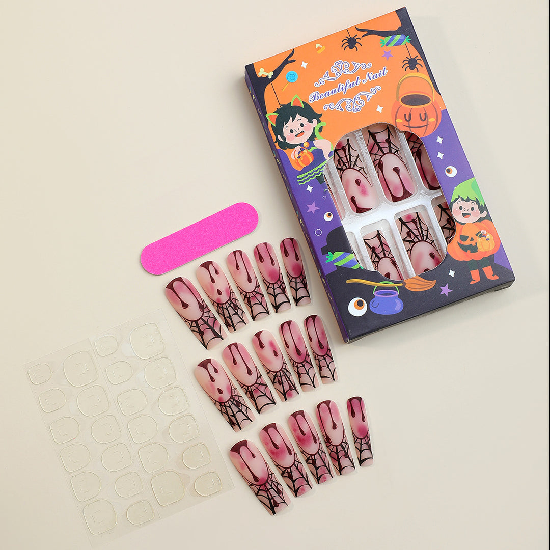 Gothic Halloween Press-On Nail Art Set Kalsten