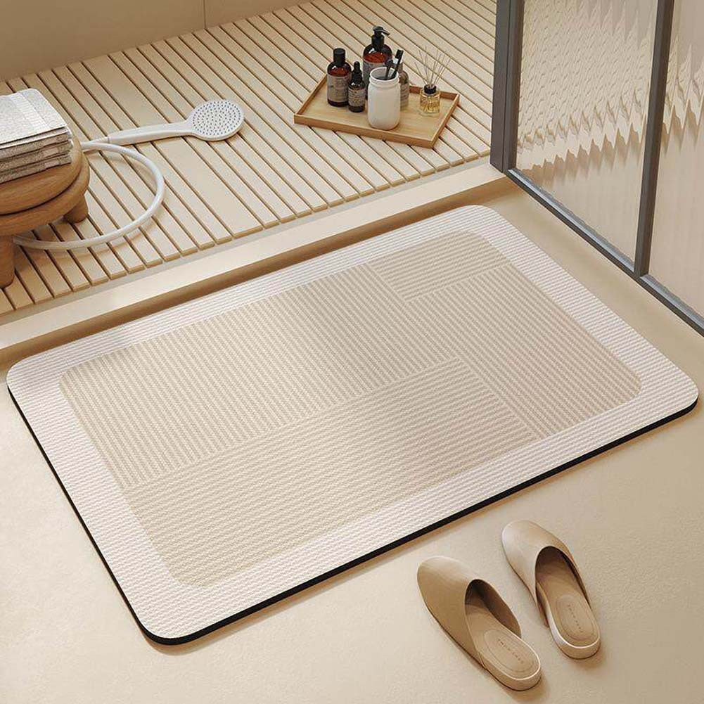 Decorative Oval Bath Mat