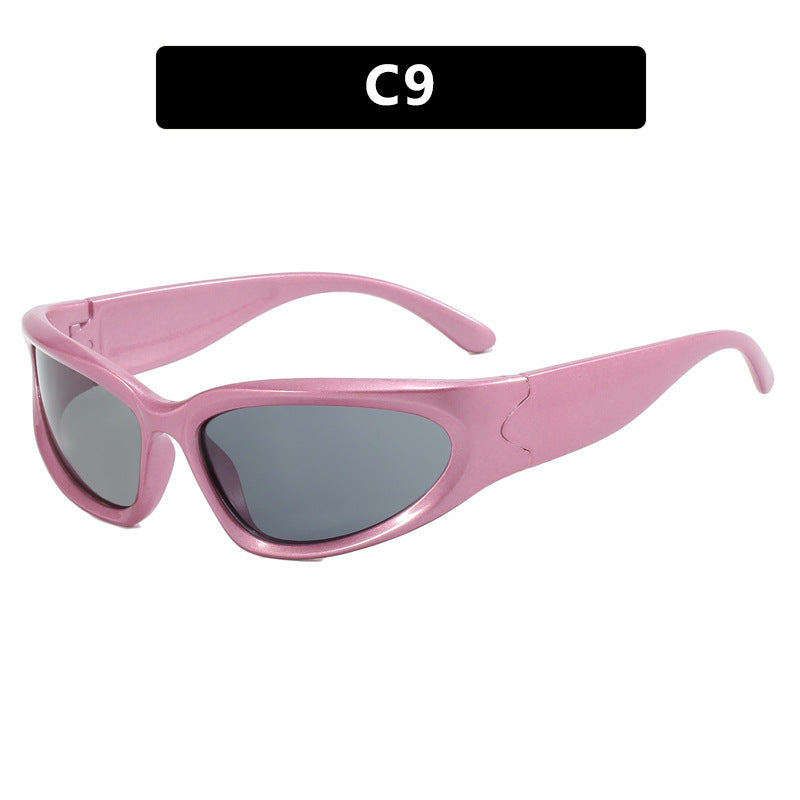 Women's sporty sunglasses with ergonomic design and polarized lenses Kalsten