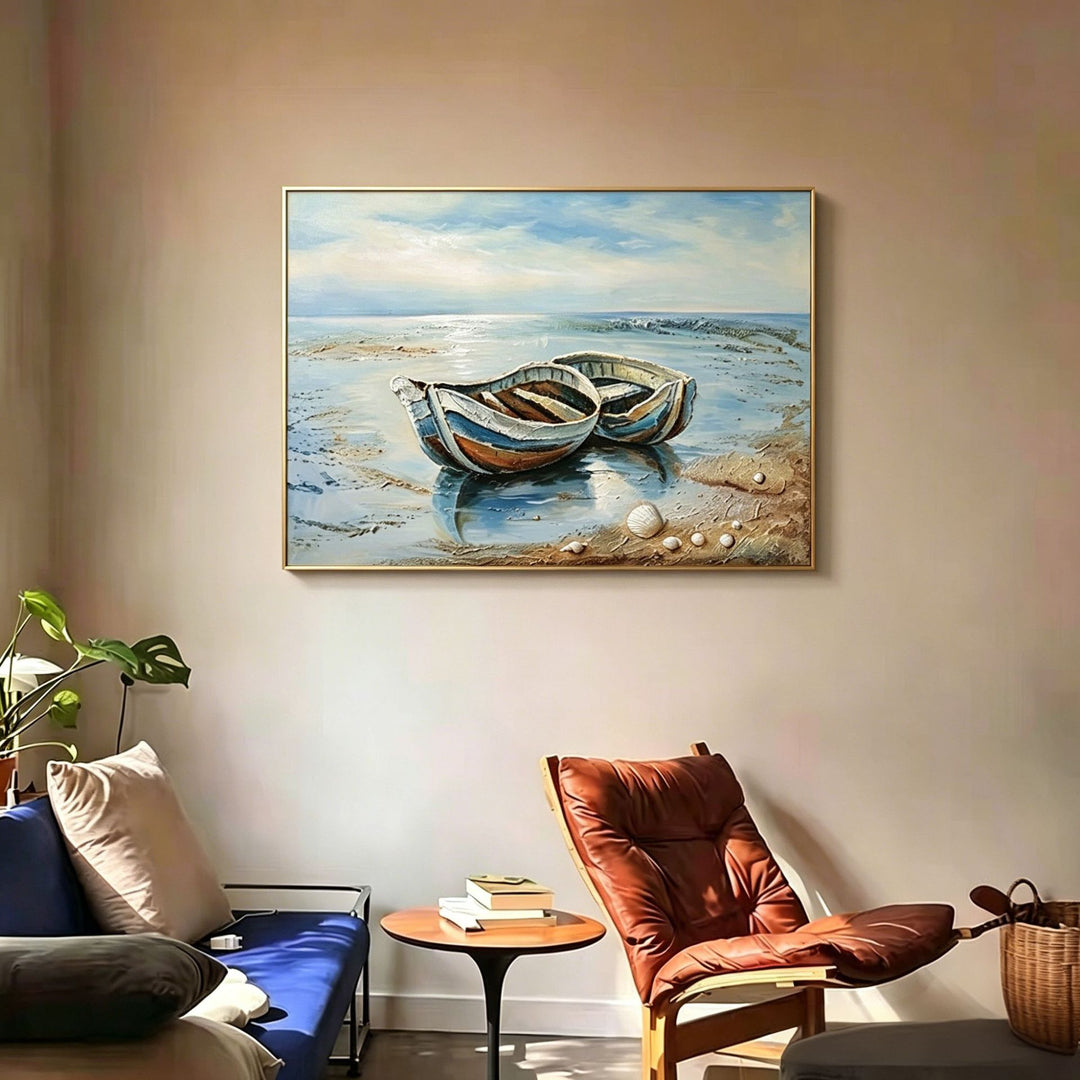 Scenic Coastal Landscape Canvas Art