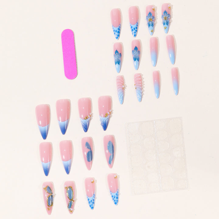 Ocean-Inspired Articulated Nail Set Kalsten
