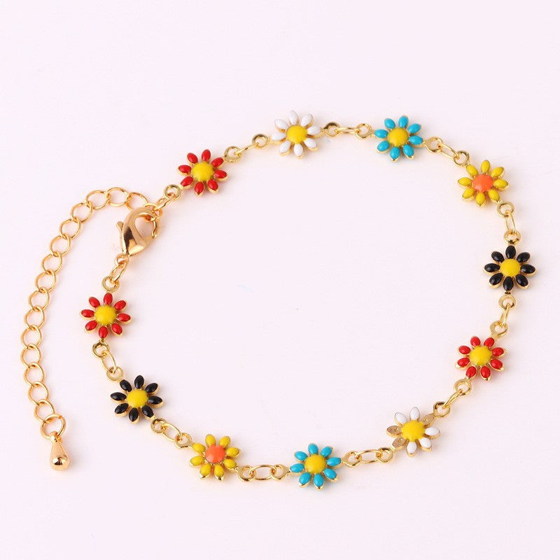 Floral Daisy Chain Necklace Kalsten