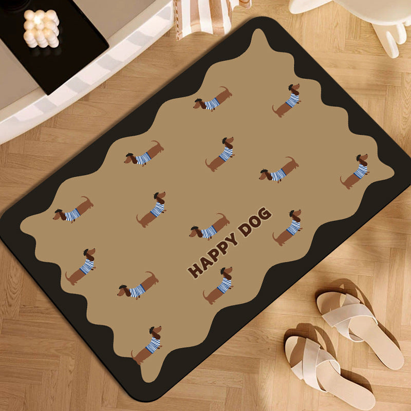 Fun Pet-Themed Area Mat