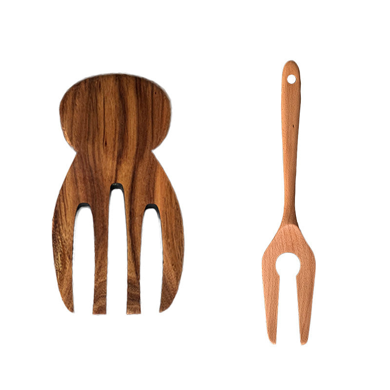 Wooden Hair Fork