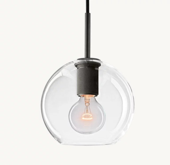 Modern Glass Sphere Wall Light
