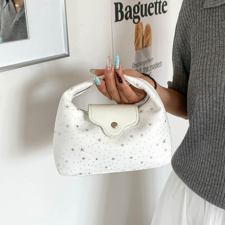 Stylish Starry Print Hobo Bag