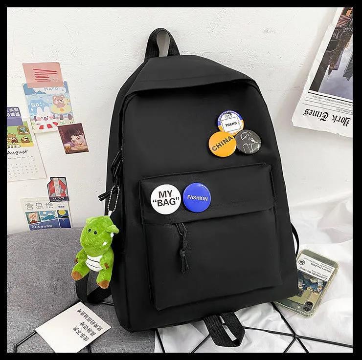 Backpack with Creative Button Design Kalsten