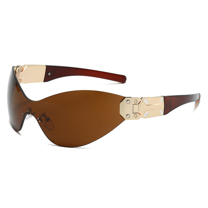 High-Performance Retro Shield Sunglasses Kalsten