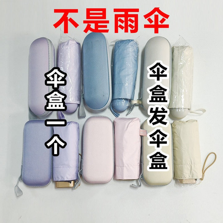 Women Compact Travel Umbrella with Storage Sleeve Kalsten