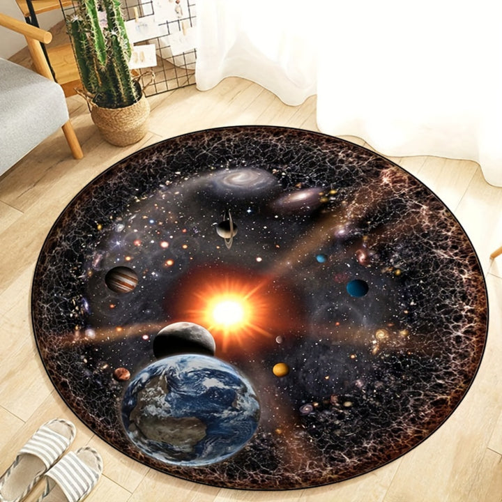 Cosmic Theme Area Rug Kalsten