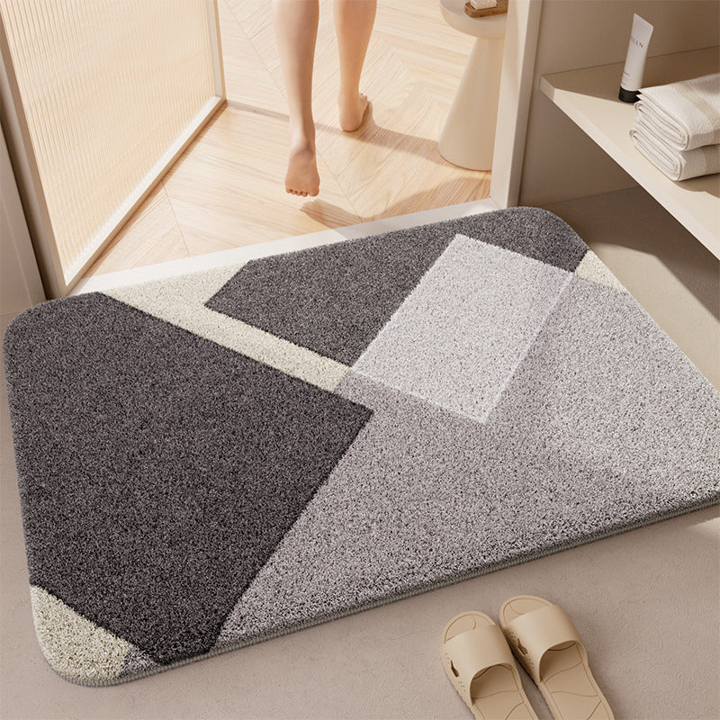 Abstract Pattern Bath Mat