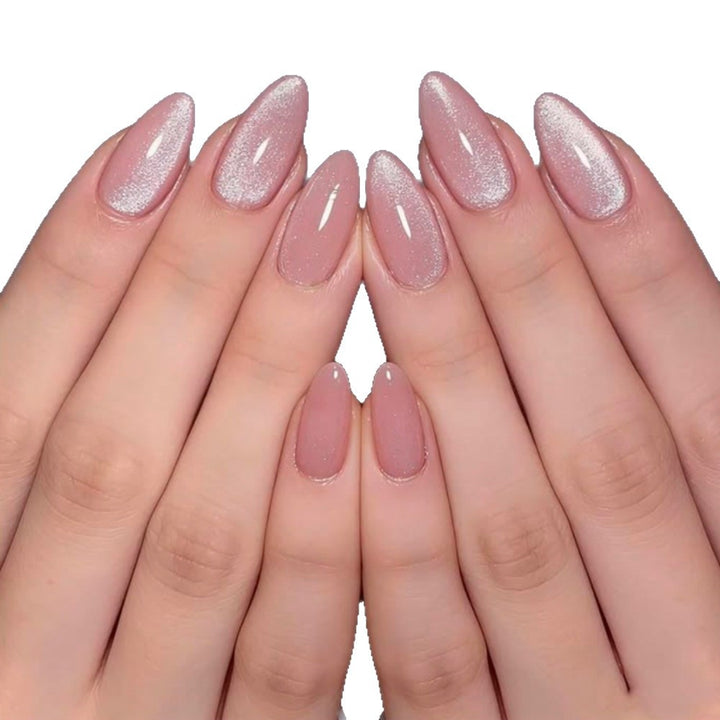 Artificial nails with elegant mirror shine Kalsten