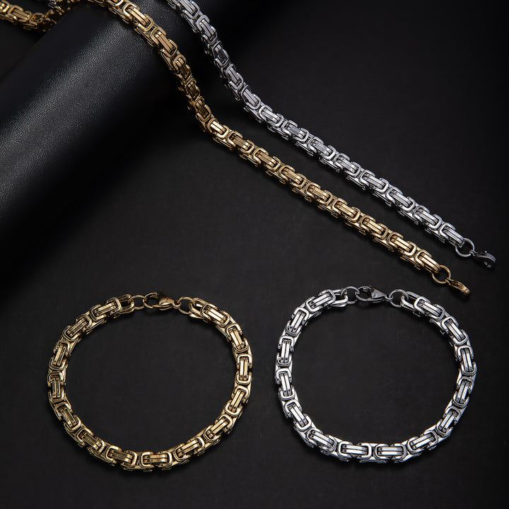 Chunky Link Chain Jewelry Set Kalsten