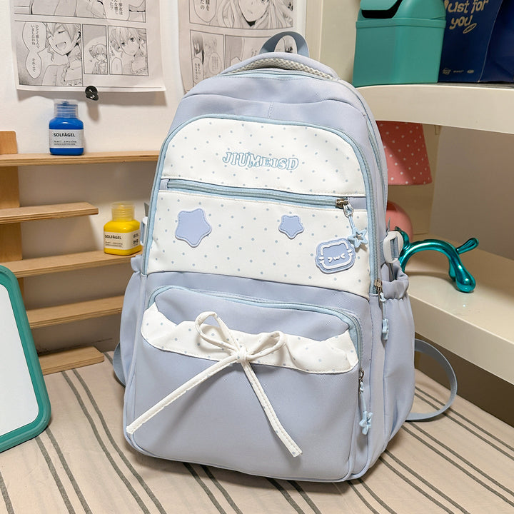 Charming Decorative Star-Embellished Backpack Kalsten