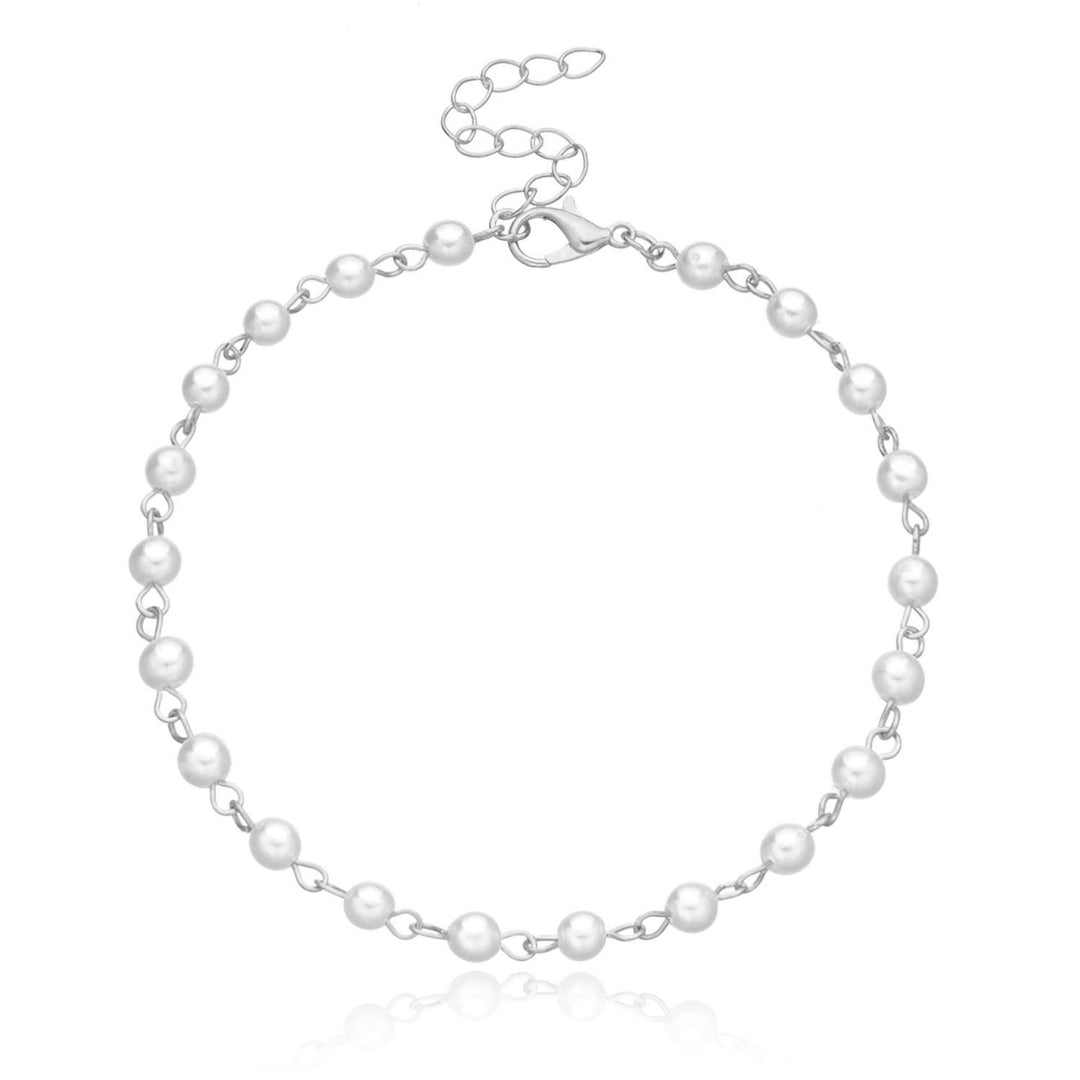 Elegant Beaded Chain Anklet Kalsten
