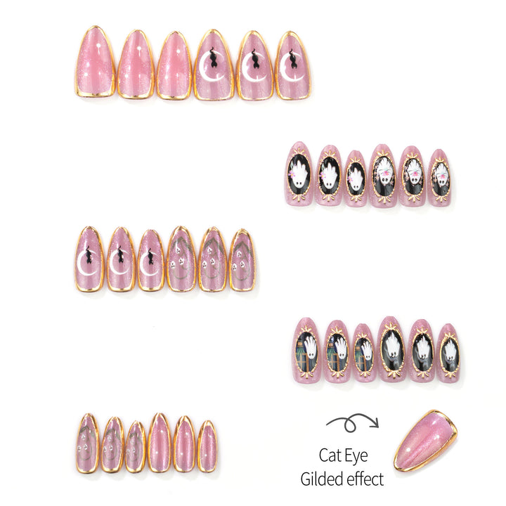 Halloween-Themed Press-On Nail Set