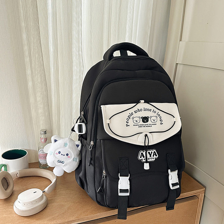 Playful Graphic Design School Backpack