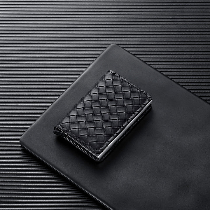 Premium Leather Business Card Holder Kalsten