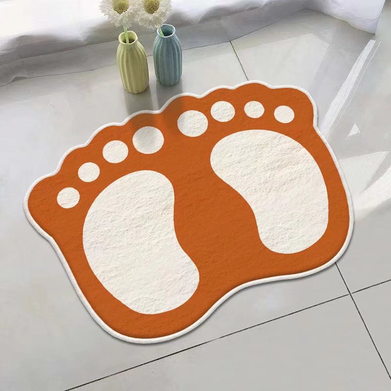 Footprint-Themed Decorative Area Mat Kalsten